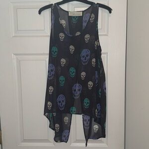 Vintage Havana skull tank top